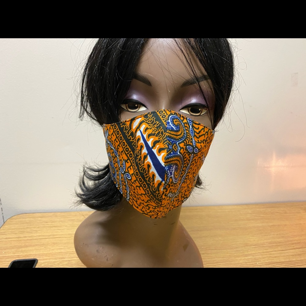 African face mask.